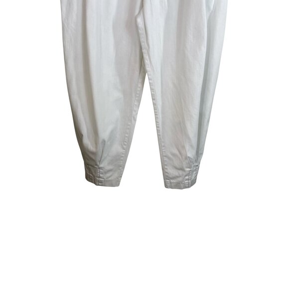 Free People White Barcelona Balloon Pleated Pants 12 - Picture 4 of 16
